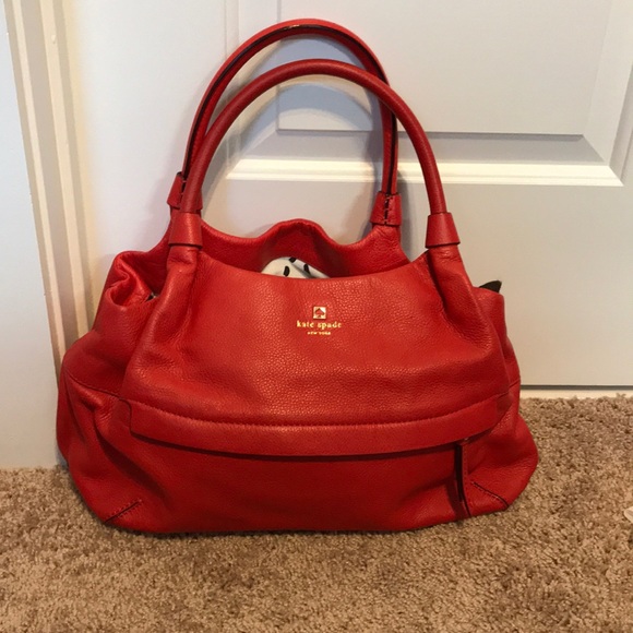 kate spade Handbags - Red Kate spade shoulder bag